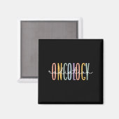 Rainbow Radiation Oncology Nurse Radiologic Techno Magnet (Vorderseite/Rückseite)