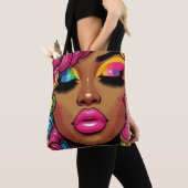 Rainbow Radiation Tote Bag Tasche (Von Nahem)