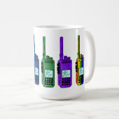 Rainbow Radio Kaffeetasse (VorderseiteRechts)