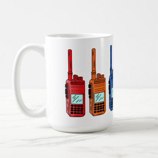 Rainbow Radio Kaffeetasse (Links)