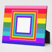 Rainbow-Rahmen Fotoplatte (Seite)