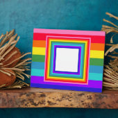 Rainbow-Rahmen Fotoplatte (Seite)