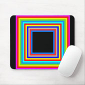 Rainbow-Rahmen Mousepad (Mit Mouse)