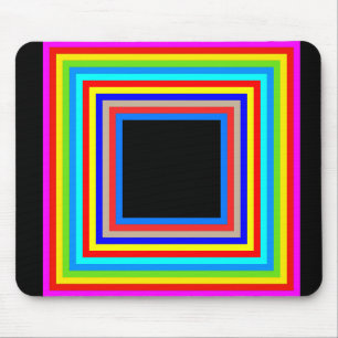 Rainbow-Rahmen Mousepad