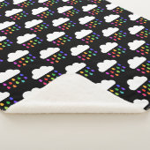Rainbow Rainbow Cloud Sherpadecke (3/4)