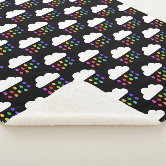 Rainbow Rainbow Cloud Sherpadecke (3/4)