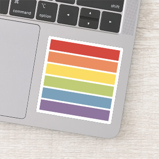 Rainbow-Rainbow-Gay Pride Aufkleber