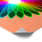 Rainbow Rainbow Halo Poster (Ecke)