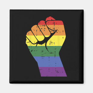 Rainbow Rainbow-Hand-Gay-Bbt-Stolperstütze Magnet