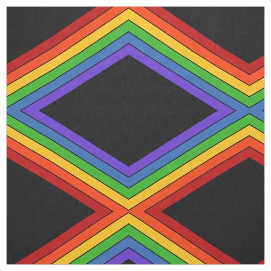 Rainbow-Rainbow-Muster Stoff (Muster)