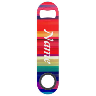 Rainbow-Rainbow-Personalisierung von Namen oder In Speed Flaschenöffner