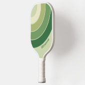 Rainbow-Rainbow-Retro-Moos Pickleball Schläger (Links)