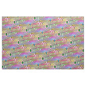 Rainbow-Rainbow-Rundquadratmuster Stoff (Yard (91,4 cm))