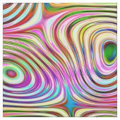 Rainbow-Rainbow-Rundquadratmuster Stoff (Muster)