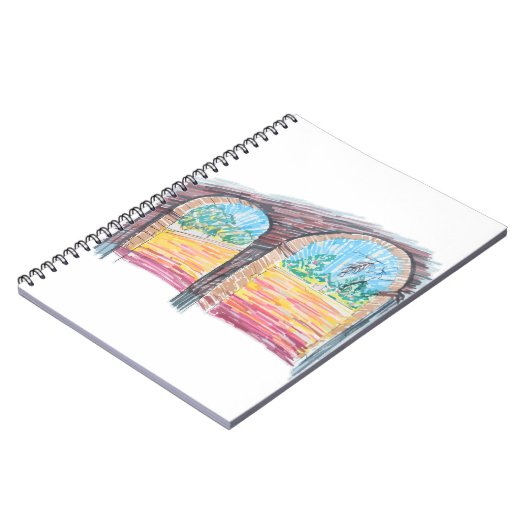 Rainbow Ranch Notizblock (Linke Seite)