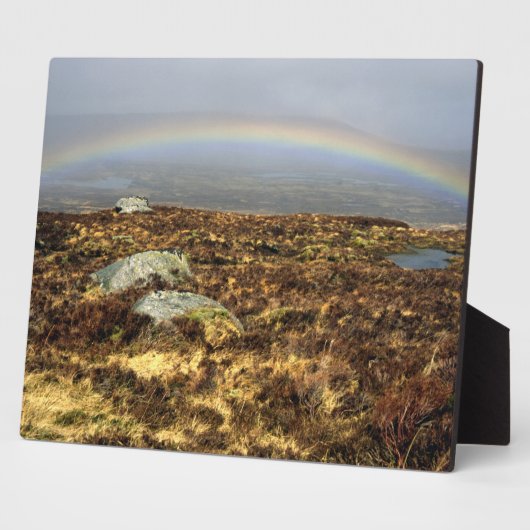Rainbow Rannoch Moor Postcard Poster Fotoplatte (Seite)