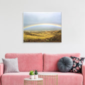 Rainbow Rannoch Moor Scotland Postcard Poster Foto Leinwanddruck (Insitu (Wohnzimmer))