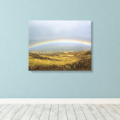 Rainbow Rannoch Moor Scotland Postcard Poster Foto Leinwanddruck (Insitu (Holzboden))