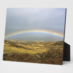 Rainbow Rannoch Moor Scotland Postcard Poster Fotoplatte