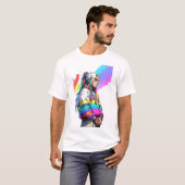 Rainbow Rapper Vibes T-Shirt (Vorne ganz)