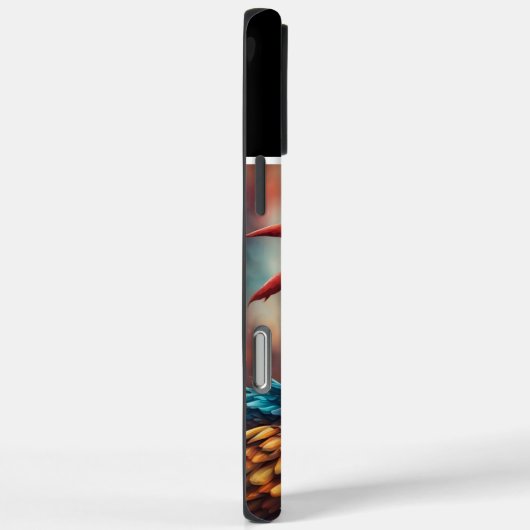 Rainbow Raptor Case-Mate iPhone Hülle (Rückseite / Rechts)