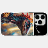 Rainbow Raptor Case-Mate iPhone Hülle (Rückseite (Horizontal))