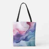 Rainbow-Rauch-Swirbelmuster Tasche (Rückseite)