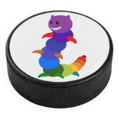 RAINBOW-RAUPE EISHOCKEY PUCK (3/4)