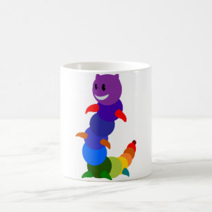 RAINBOW-RAUPE KAFFEETASSE