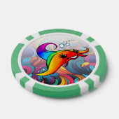Rainbow Ray Poker Chip (Einzeln)