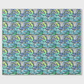 Rainbow-Reben Geschenkpapier (Flach)