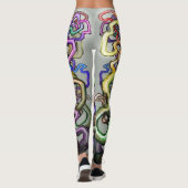 Rainbow-Reben Leggings (Rückseite)