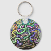 Rainbow-Reben Schlüsselanhänger (Vorderseite)