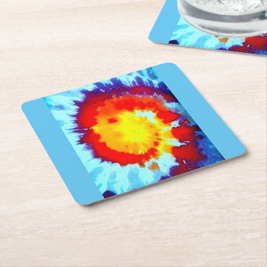 Rainbow Rechteckiger Pappuntersetzer (angewinkelt)