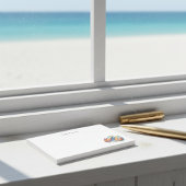 Rainbow Reef Flip Flops, custom Post-it Klebezettel