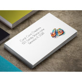 Rainbow Reef Flip Flops, custom Visitenkarte