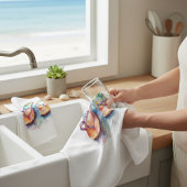 Rainbow Reef Flip Flops Geschirrtuch