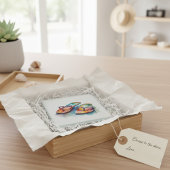 Rainbow Reef Flip Flops Glasuntersetzer