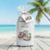 Rainbow Reef Flip Flops, individuell Dosenkühler