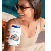 Rainbow Reef Flip Flops, individuell Dosenkühler