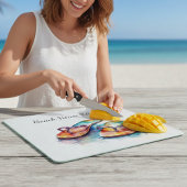 Rainbow Reef Flip Flops, individuell Schneidebrett