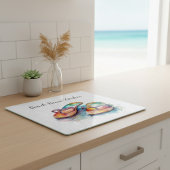 Rainbow Reef Flip Flops, individuell Schneidebrett