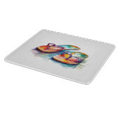 Rainbow Reef Flip Flops Schneidebrett (Ecke)