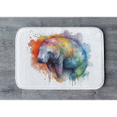 Rainbow Reef Manatee Badematte