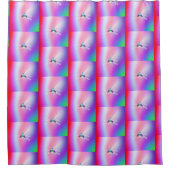 Rainbow Reflections Duschvorhang (Vorderseite)