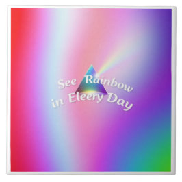 Rainbow Reflections Fliese