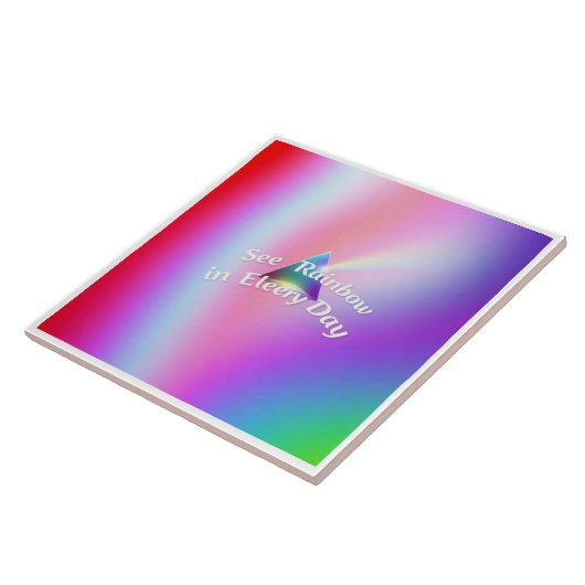 Rainbow Reflections Fliese (Seite)