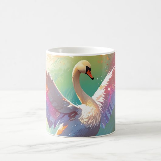 Rainbow Reflections Kaffeetasse (Mittel)