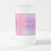 Rainbow Reflections Mattglas Bierglas (Mittel)