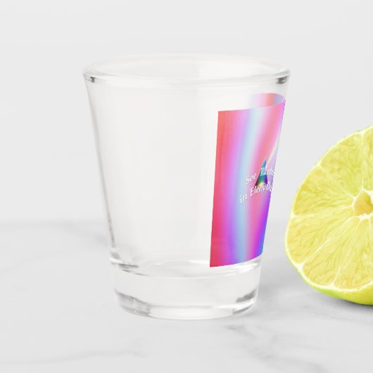 Rainbow Reflections Schnapsglas (Links)